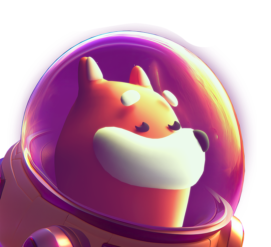 BONK astronaut smiling in helmet